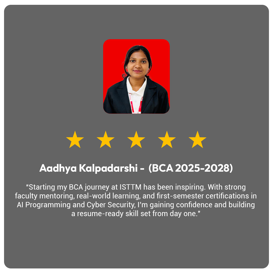 Aadhya Kalpadarshi - (BCA 2025-2028)
